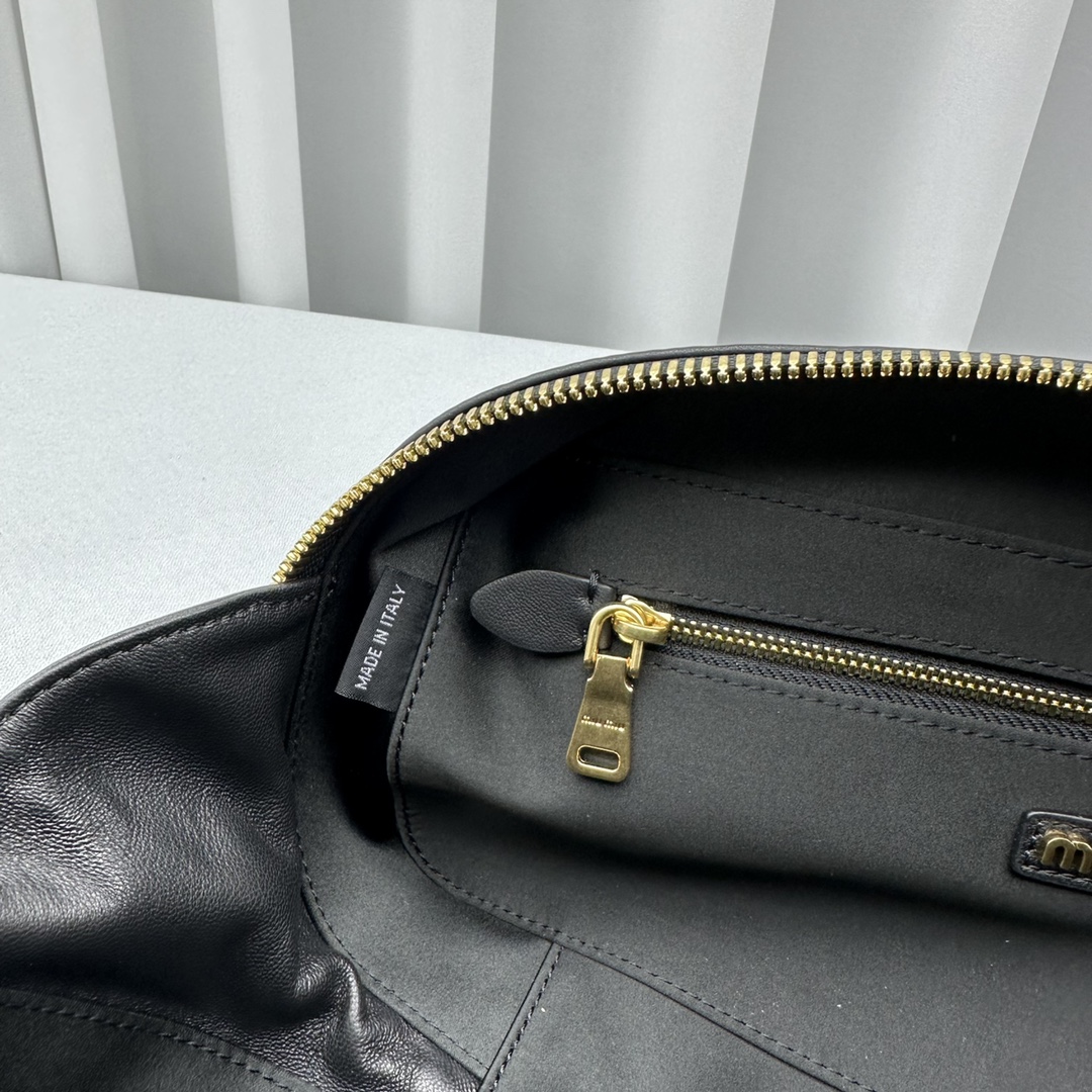 MIU MIU-Arcadia Matelass é soft sheepskin handbag