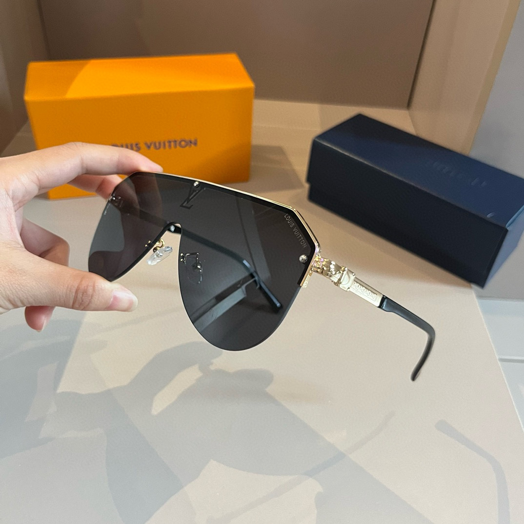 LV-2024 New Men's Box Sunshade Sunglasses