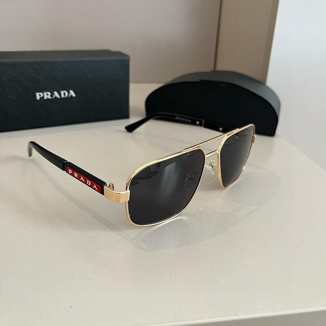 Prada-high-end fashionable versatile men's sunglasses