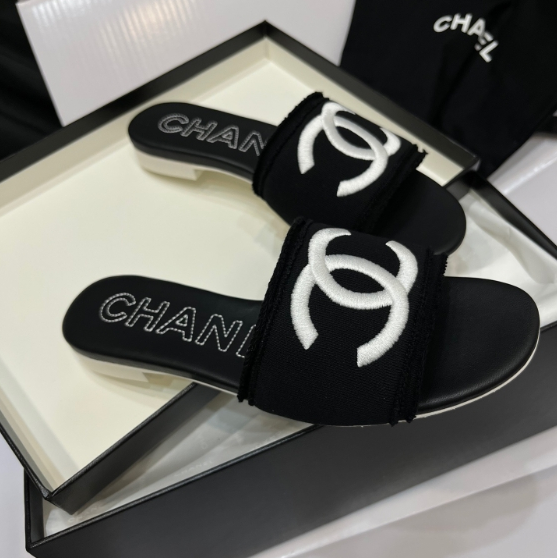 Chanel-Flat Bottomed Slippers