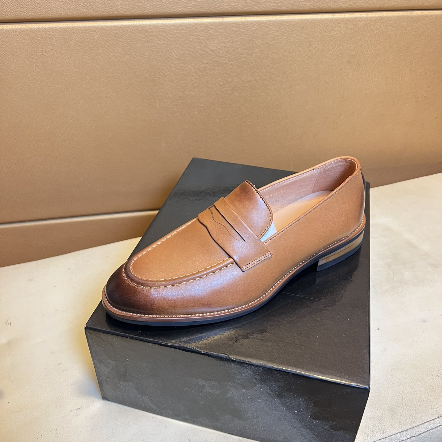 Prada-Casual formal leather shoes