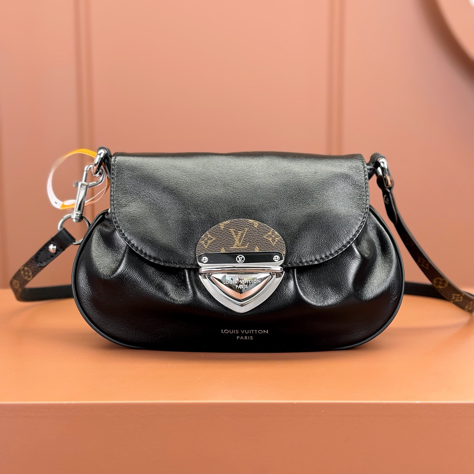 LV - Sunset Vibe Lambskin Leather Yuanbao Bag Handbag Shoulder Bag