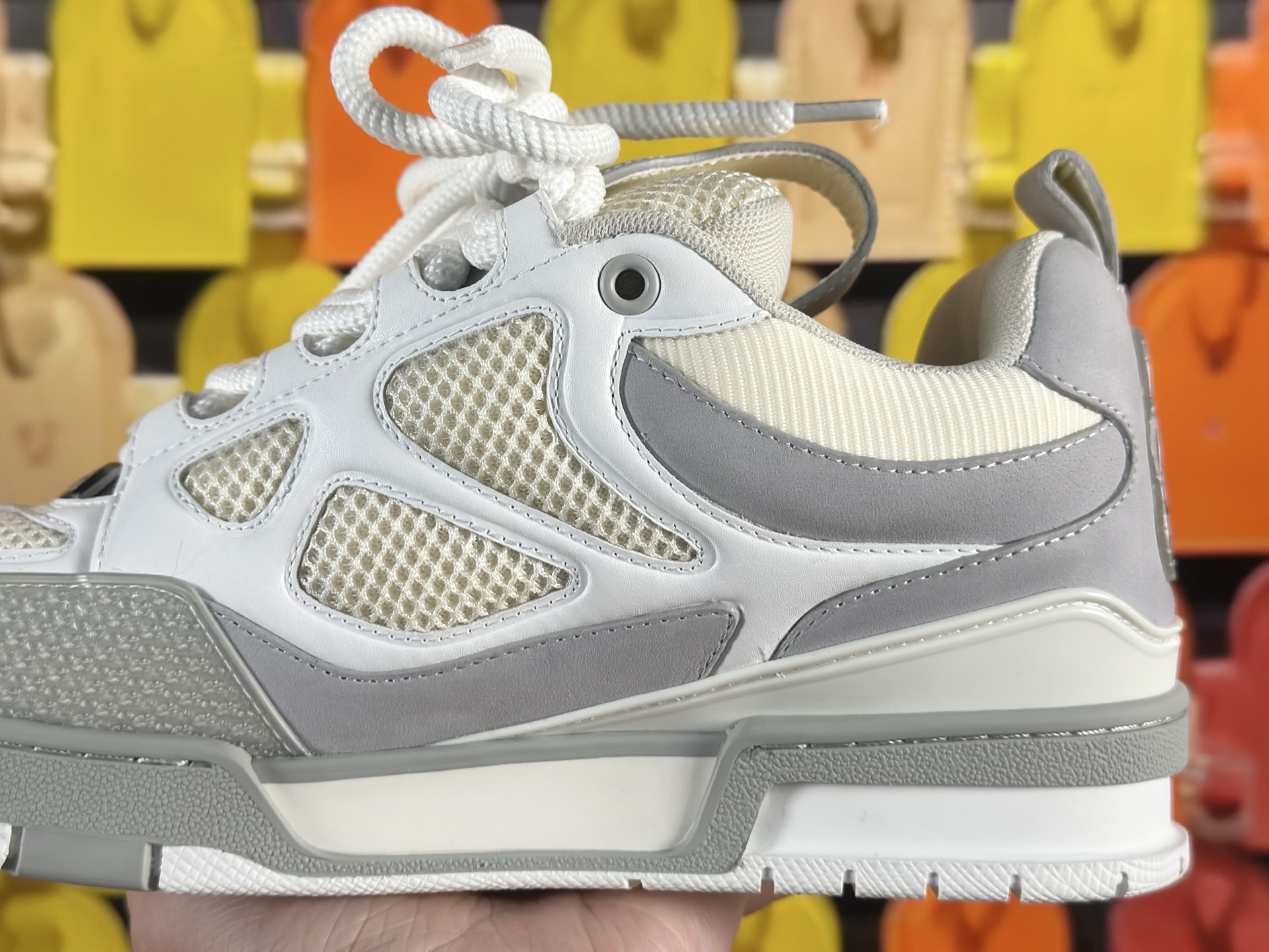 LV-Skate Sneaker White
