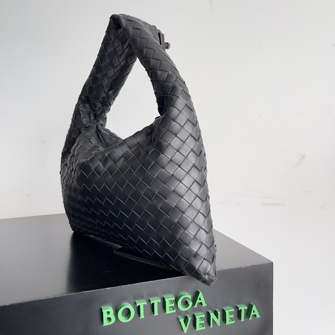 Bottega Veneta-Small Calfskin Hop Hobo Bag