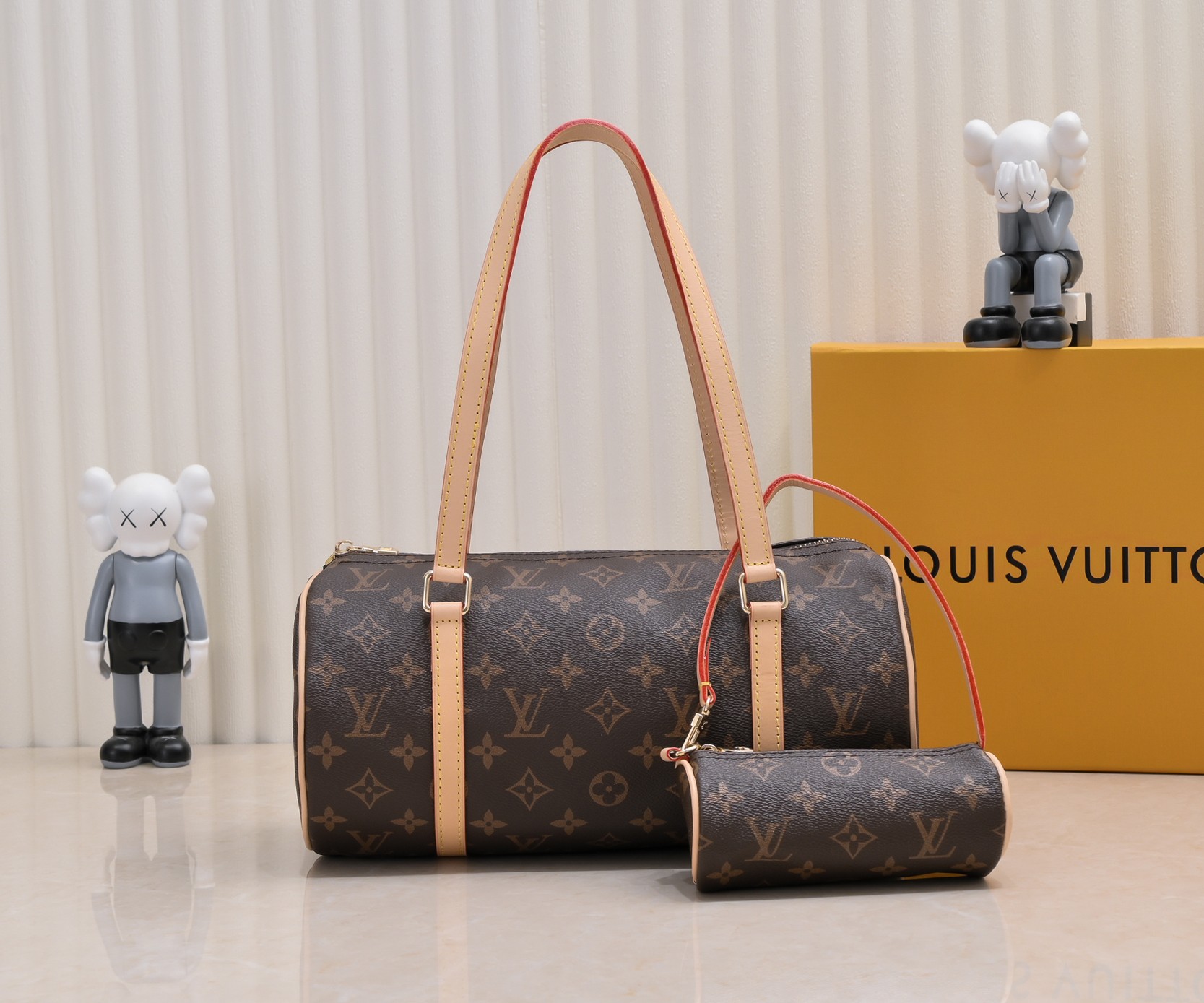 LV-Monogram Papillon 30 Handbag