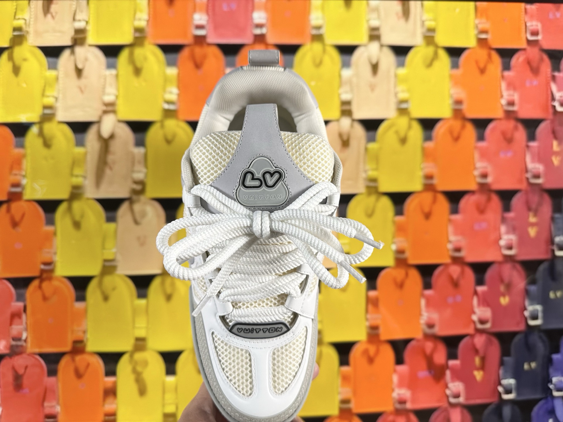 LV-Skate Sneaker White