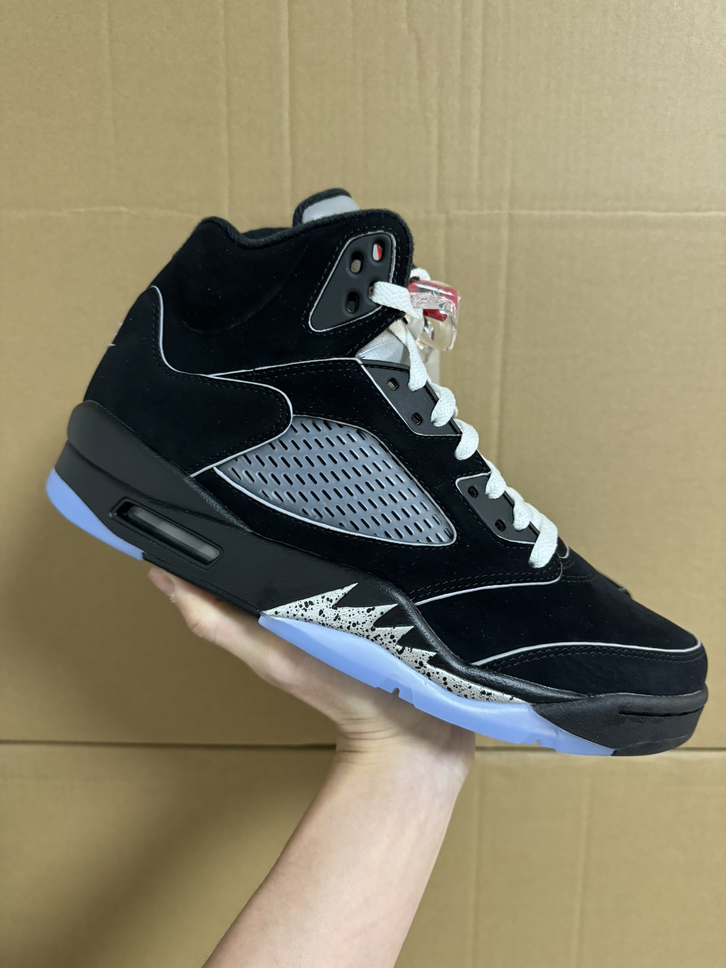 Air Jordan 5 AJ5 - Black Metallic Reimagiend