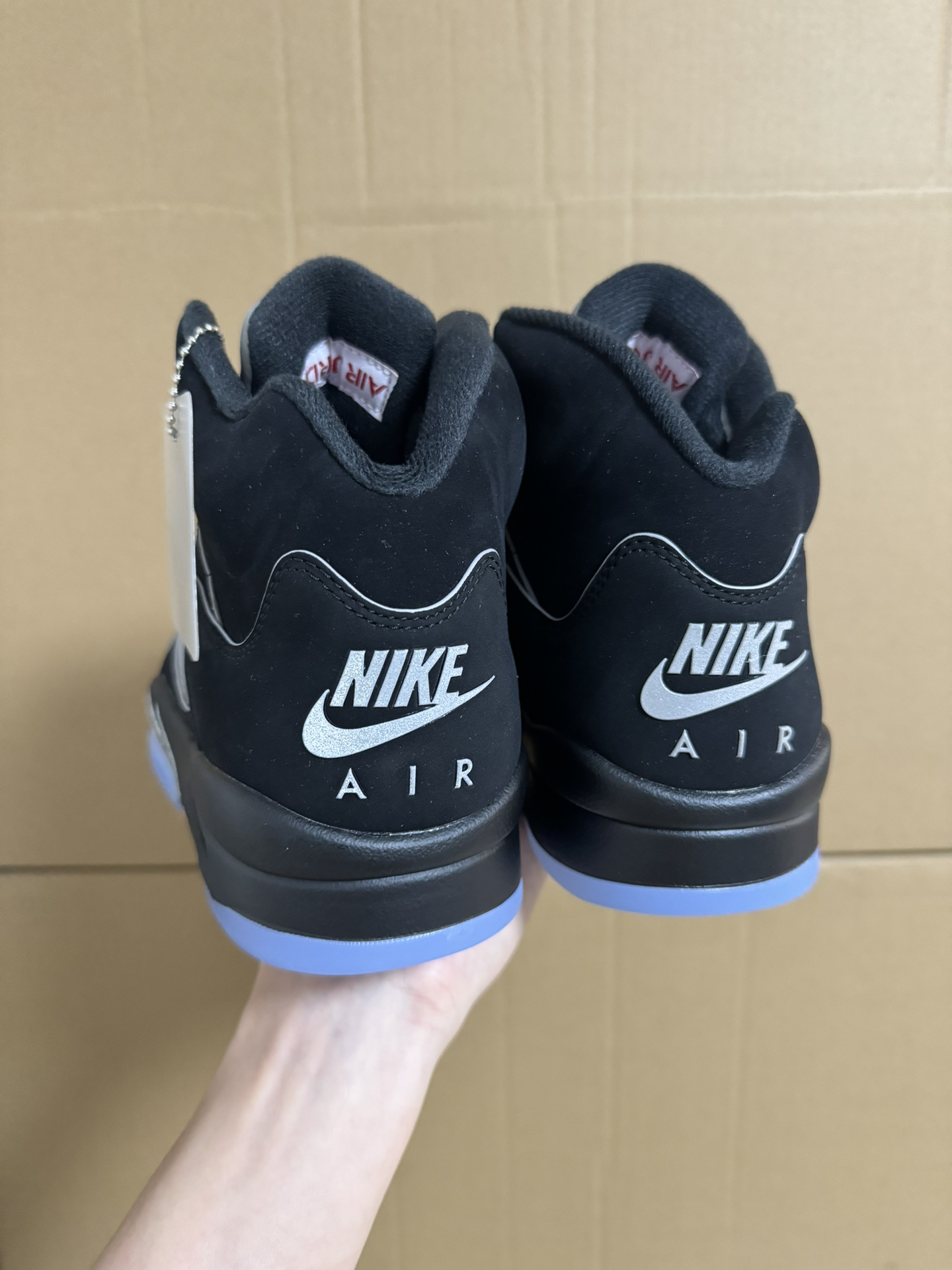 Air Jordan 5 AJ5 - Black Metallic Reimagiend