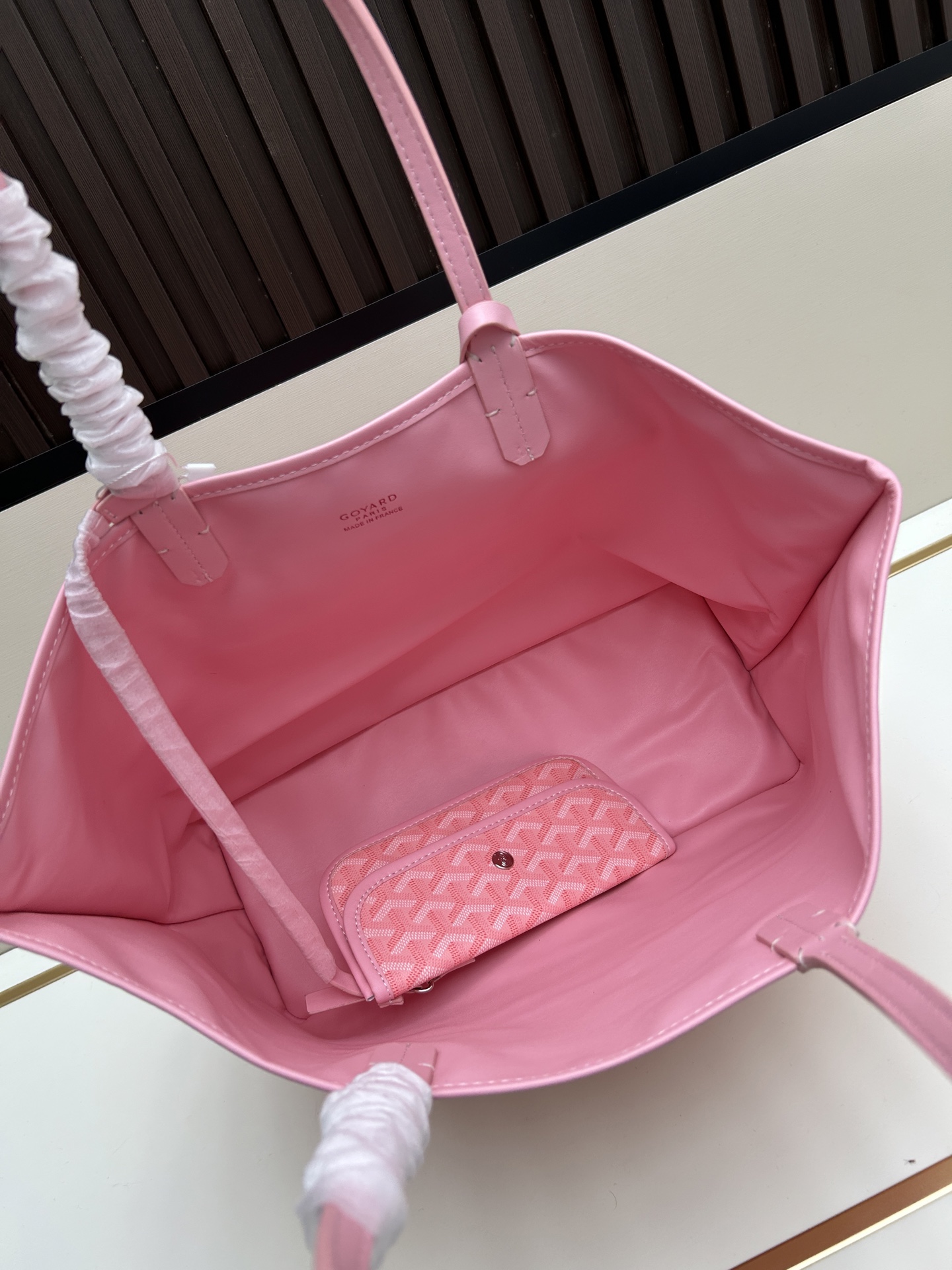 GOYARD - Saint Louis Pink Shopping Bag