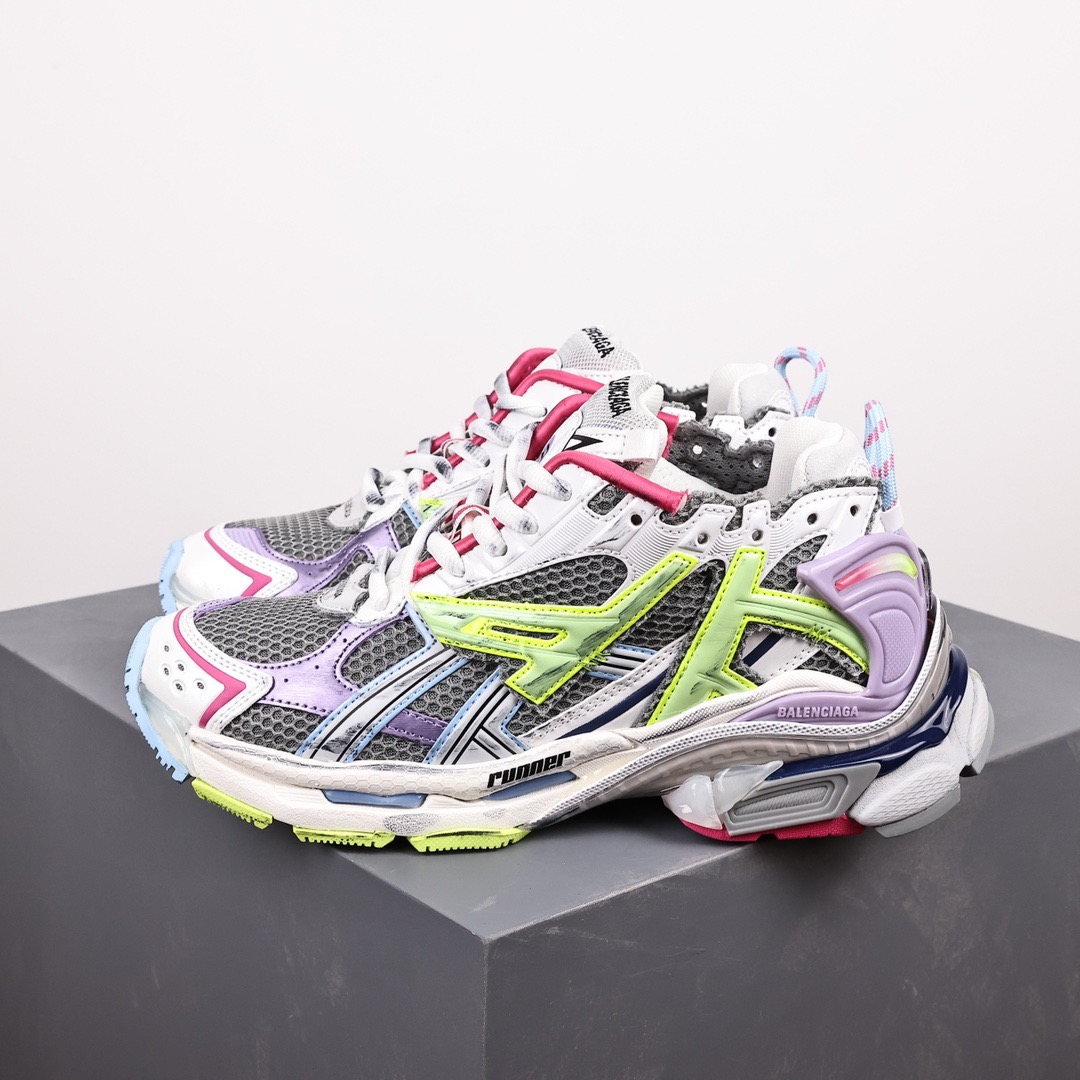 Balenciaga - Runner Low Grey Shoes