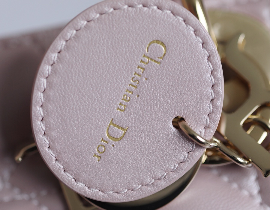 Dior - Lady Dior Mini Pink Bag