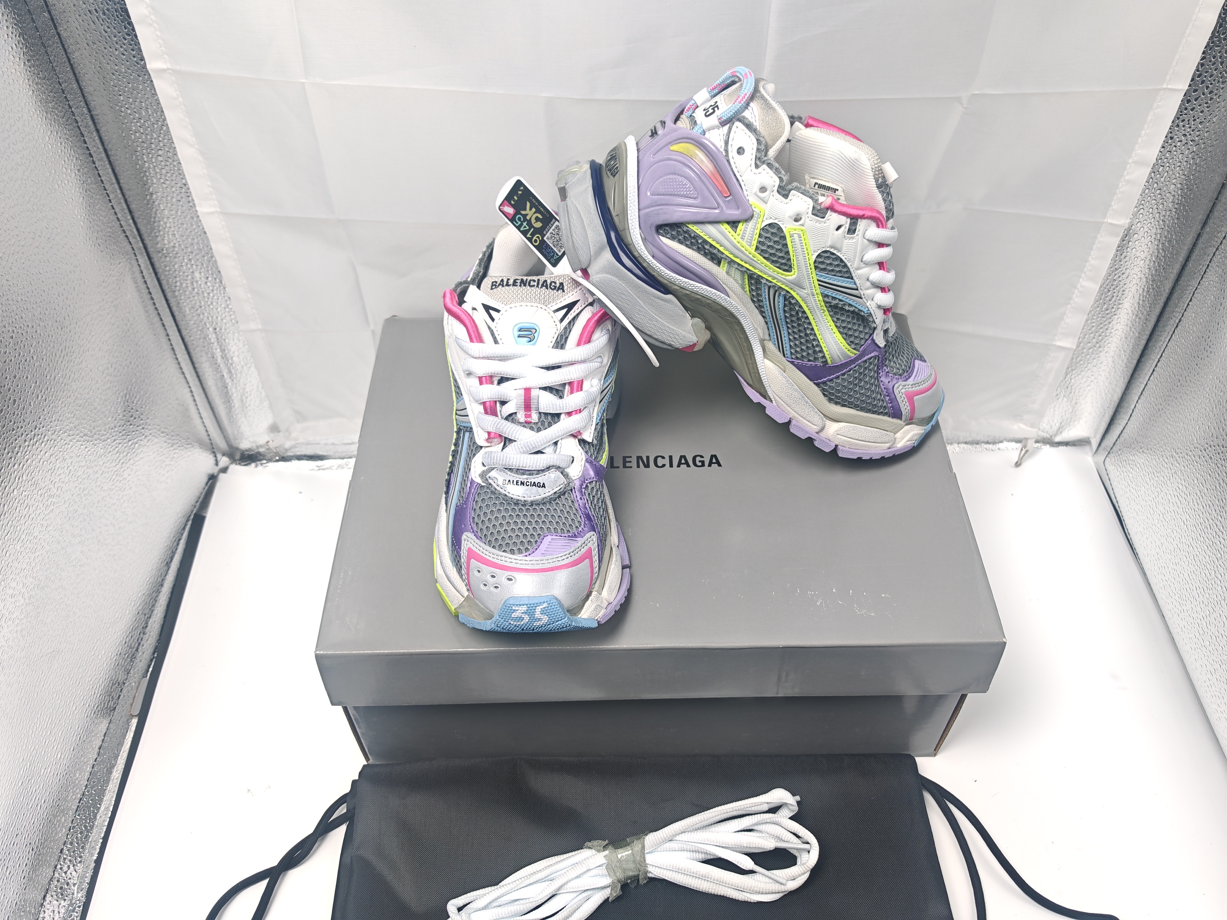 Balenciaga - Runner Low Grey Shoes