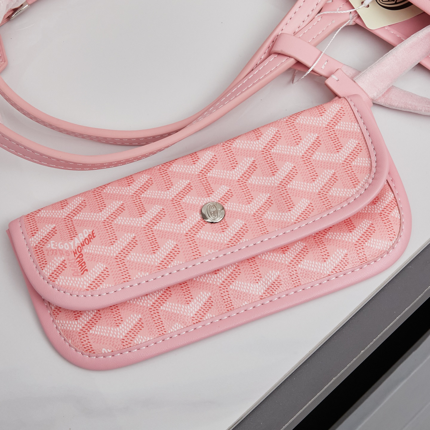 GOYARD - Saint Louis Pink Shopping Bag
