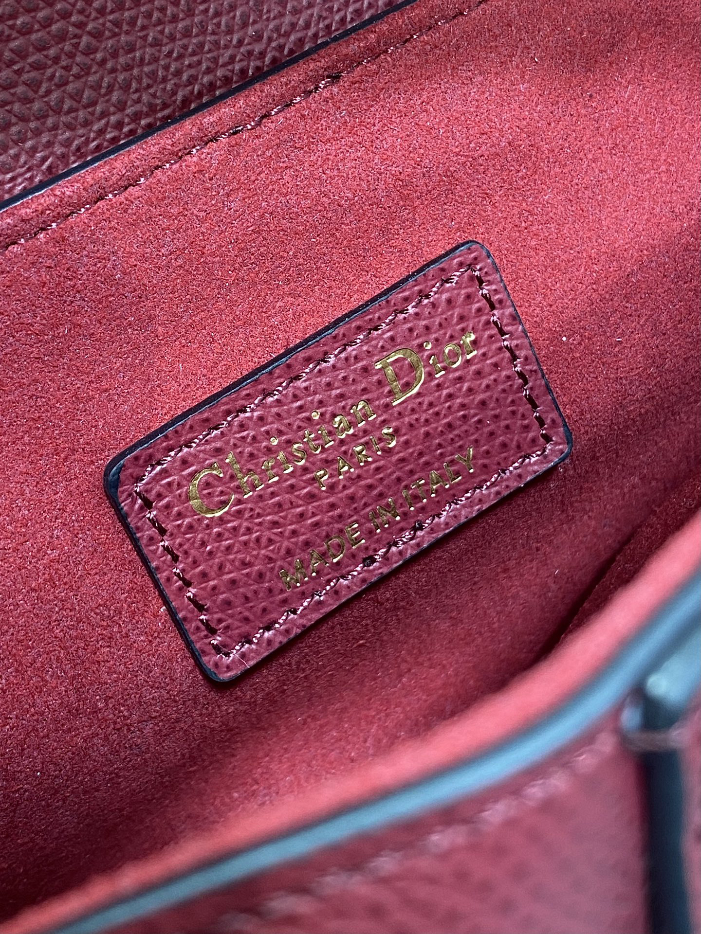 Dior - Saddle Cowhide Leather Handbag Shoulder bag