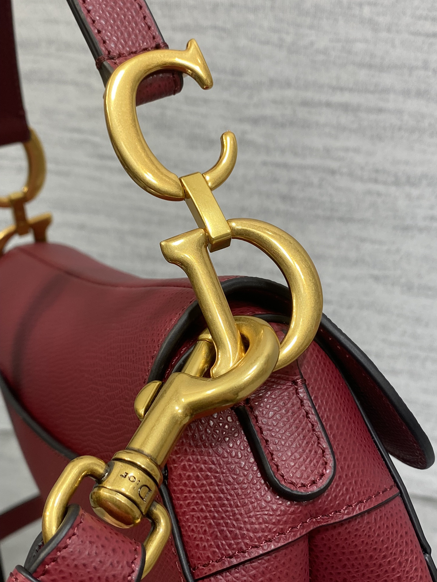 Dior - Saddle Cowhide Leather Handbag Shoulder bag