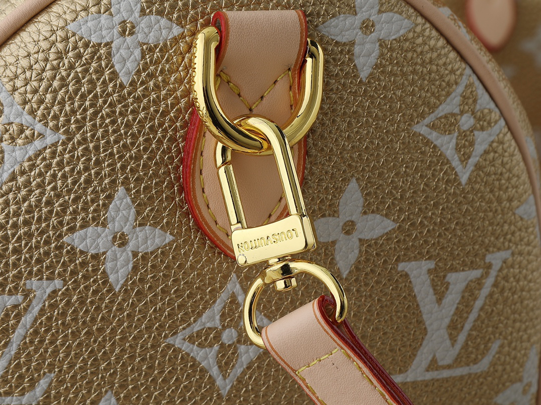 LOUIS VUITTON x Nigo LV Speedy Bandoulière P9 30 Leather Shoulder Crossbody Handbag