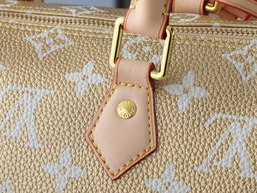 LOUIS VUITTON x Nigo LV Speedy Bandoulière P9 30 Leather Shoulder Crossbody Handbag