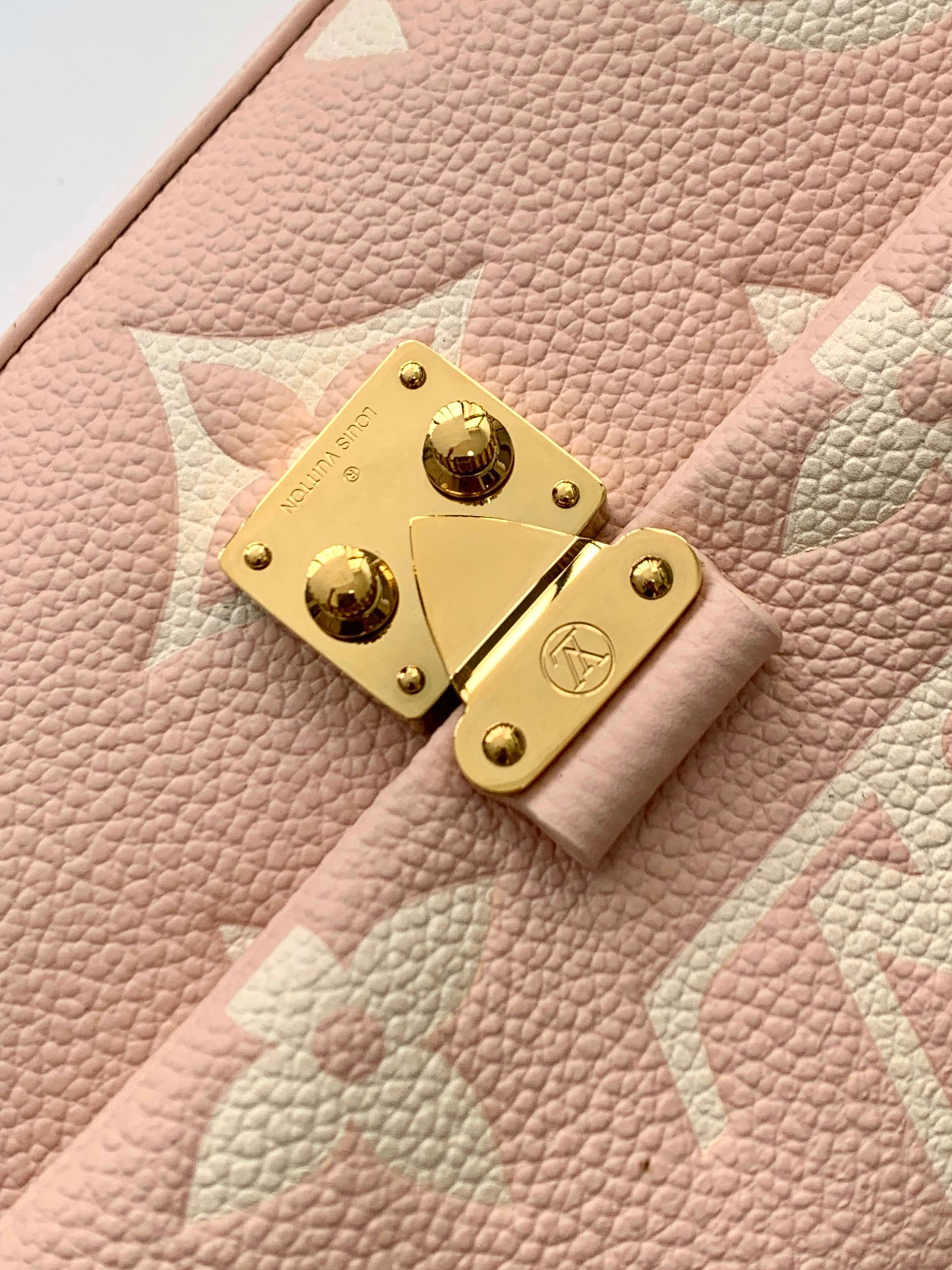 LOUIS VUITTON - LV Nano Madeleine Single Shoulder Handle Mini Bag Pink