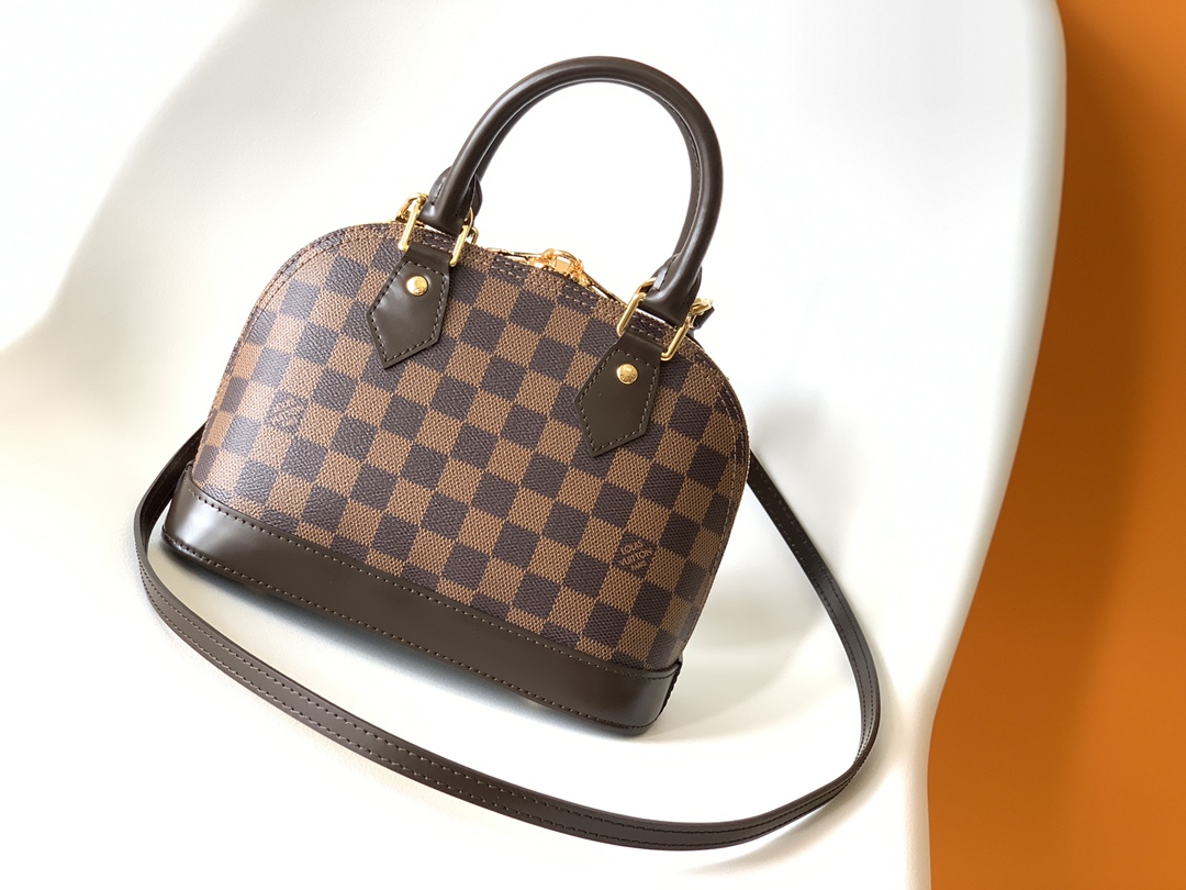 LV-Chessboard Shell Bag