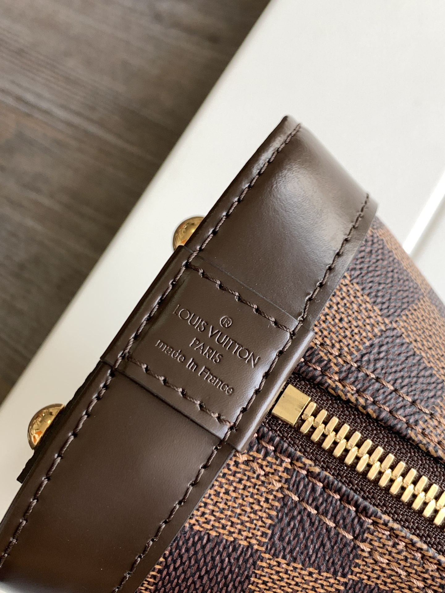 LV-Chessboard Shell Bag