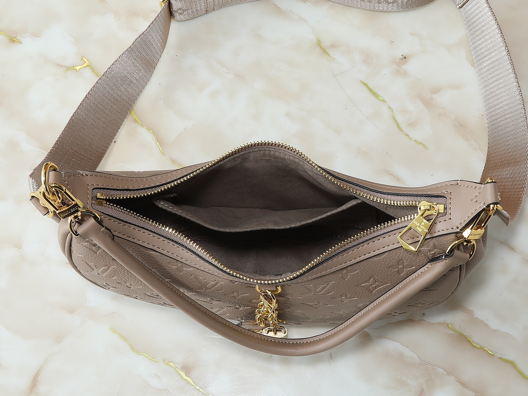 LOUIS VUITTON - LV Loop Leather Moon Bag Handbag