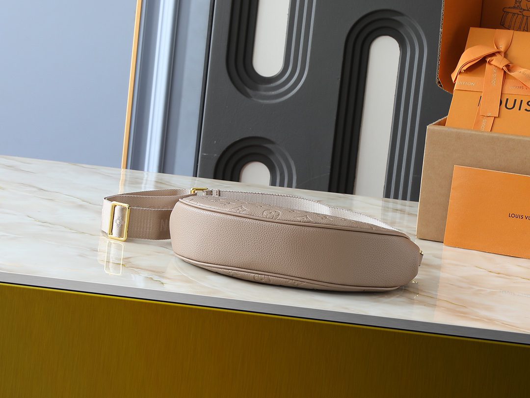 LOUIS VUITTON - LV Loop Leather Moon Bag Handbag