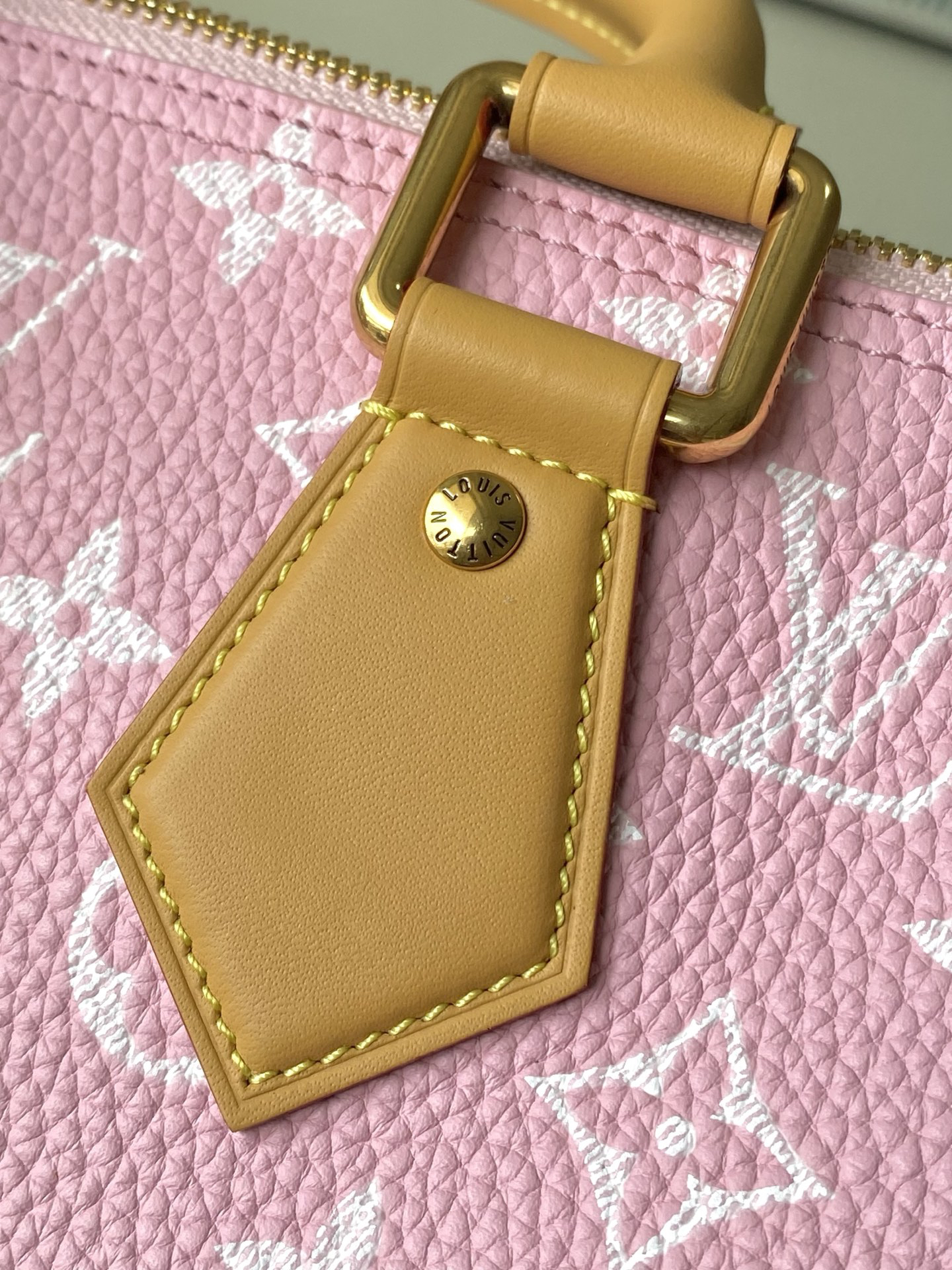 LOUIS VUITTON - LV Speedy P9 Bandoulière 30 Leather Shoulder Crossbody Handbag Pink