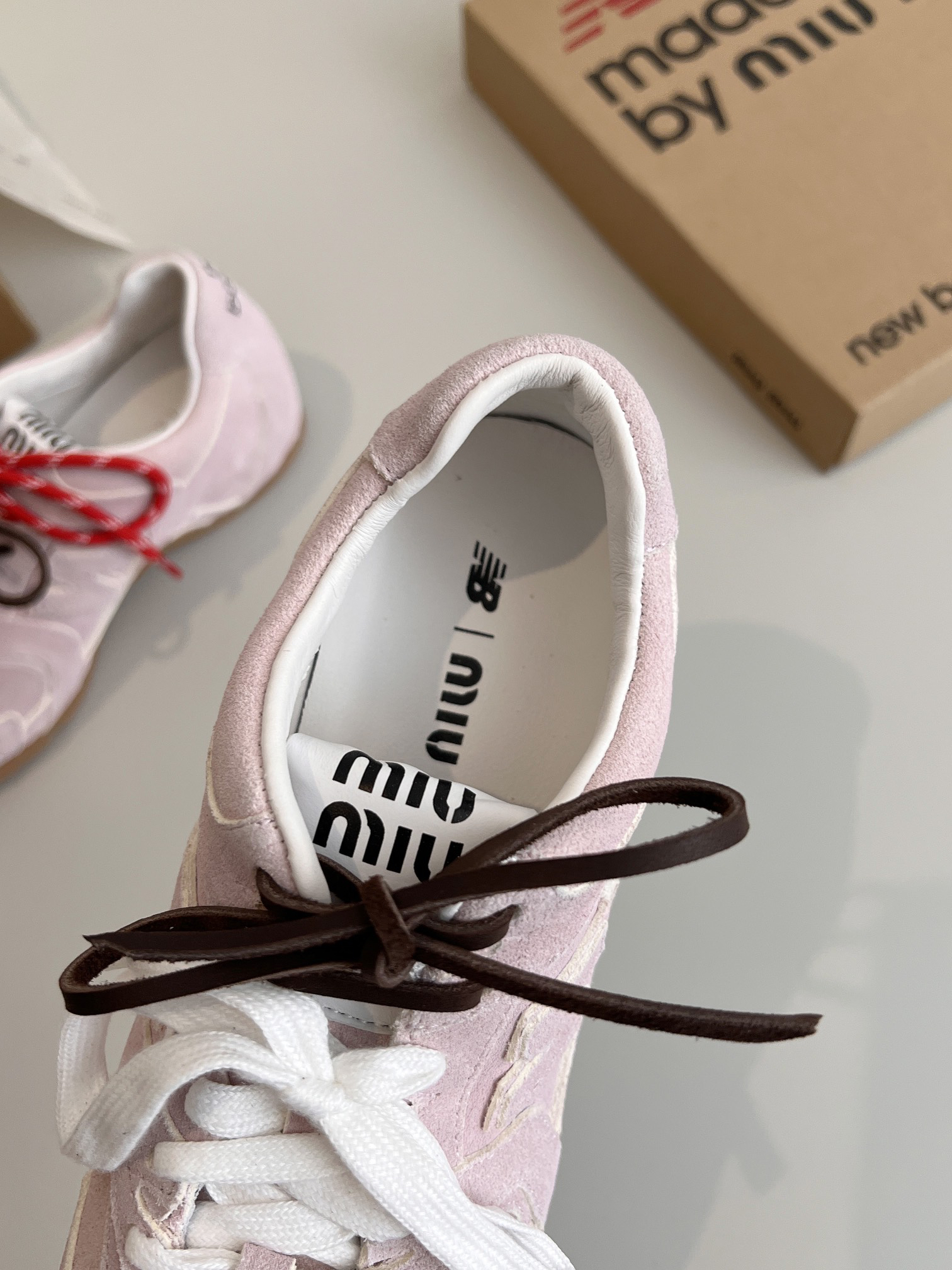 MIUMIU x New Balance co-branded NB sneakers