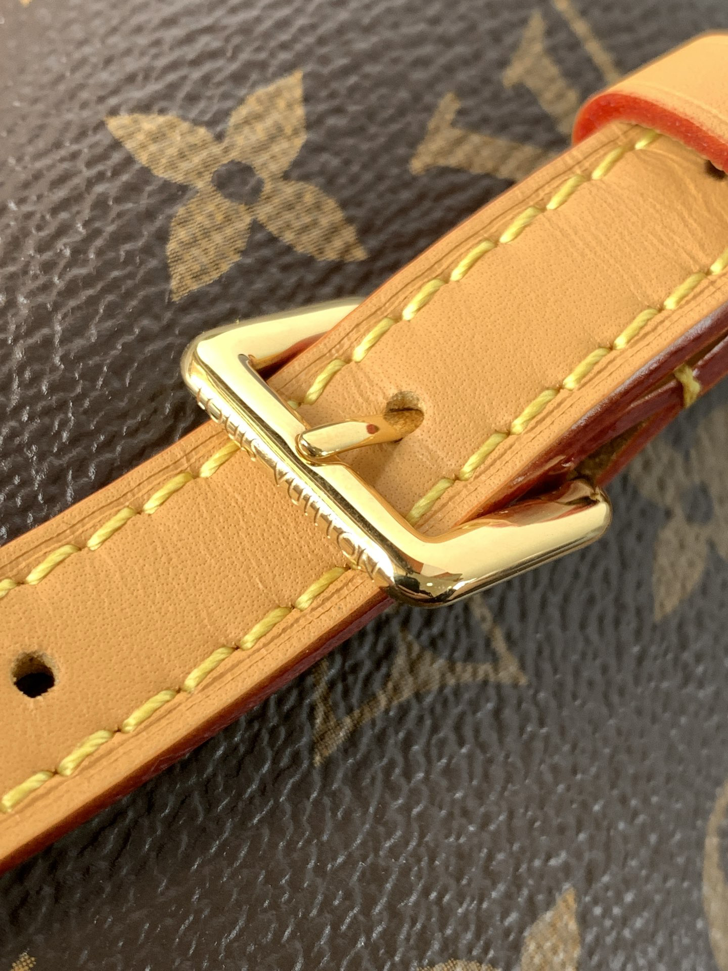 LOUIS VUITTON - LV Speedy Nano Pillow Bag Shoulder Crossbody Hand Mini Bag Brown