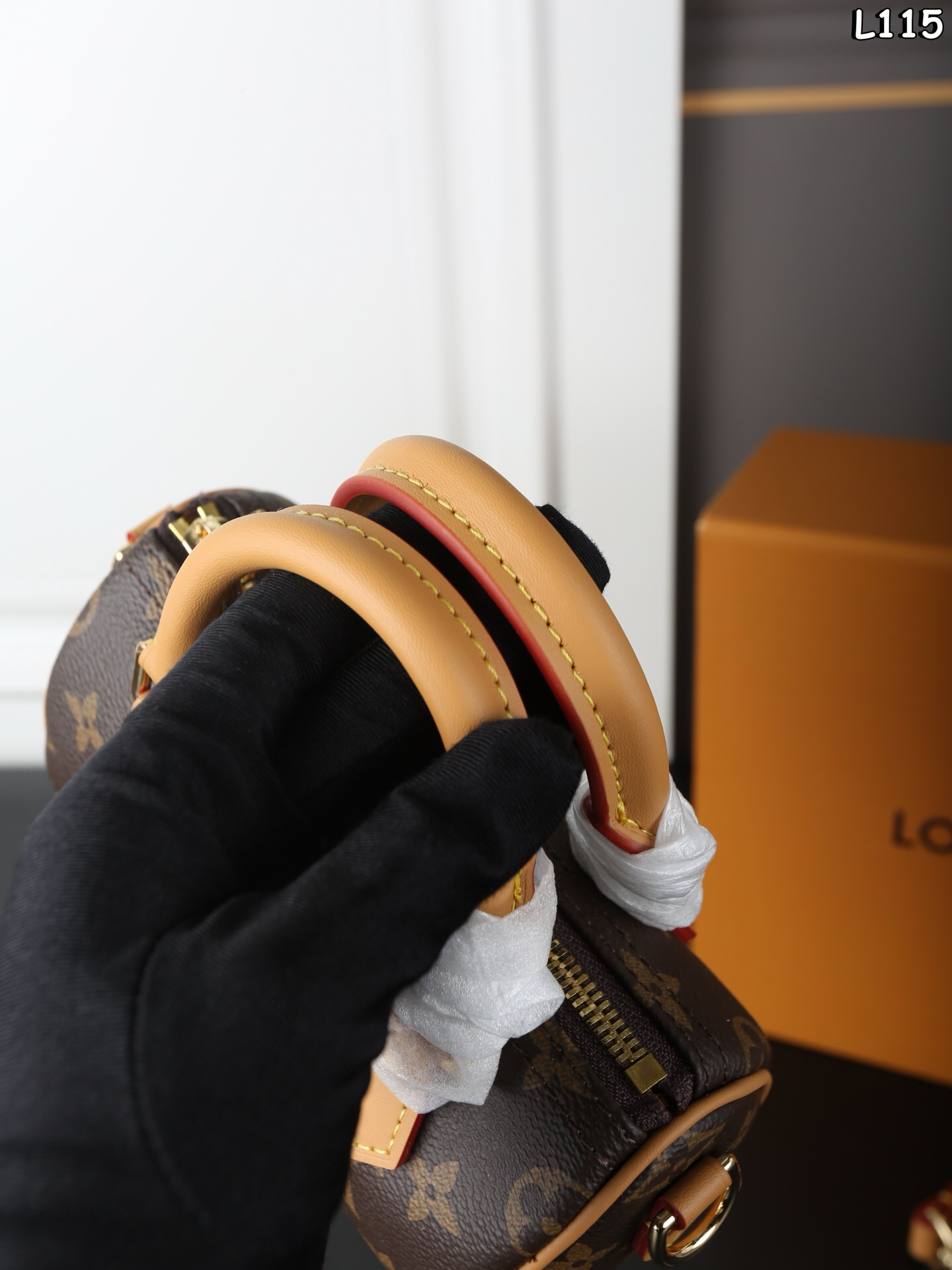 LOUIS VUITTON - LV Speedy Nano Pillow Bag Shoulder Crossbody Hand Mini Bag Brown