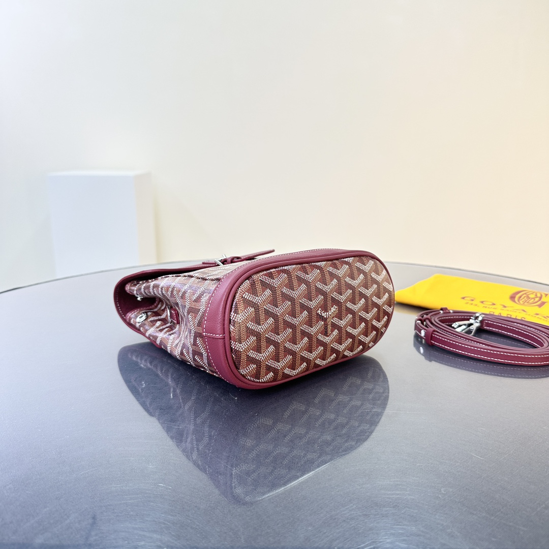 Goyard-Alpine Mini Backpack Wine Red
