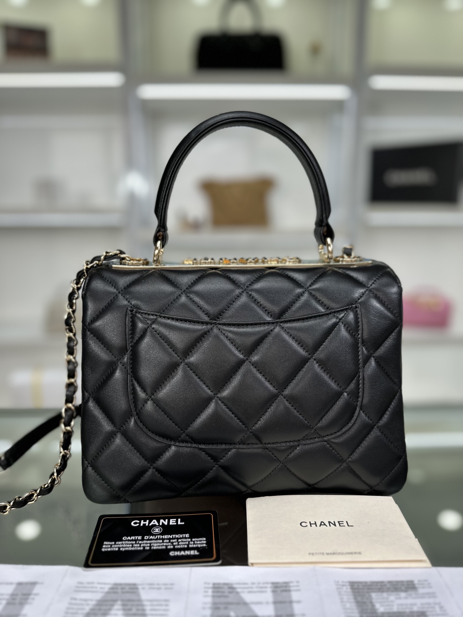 Chanel-trendy cc bag