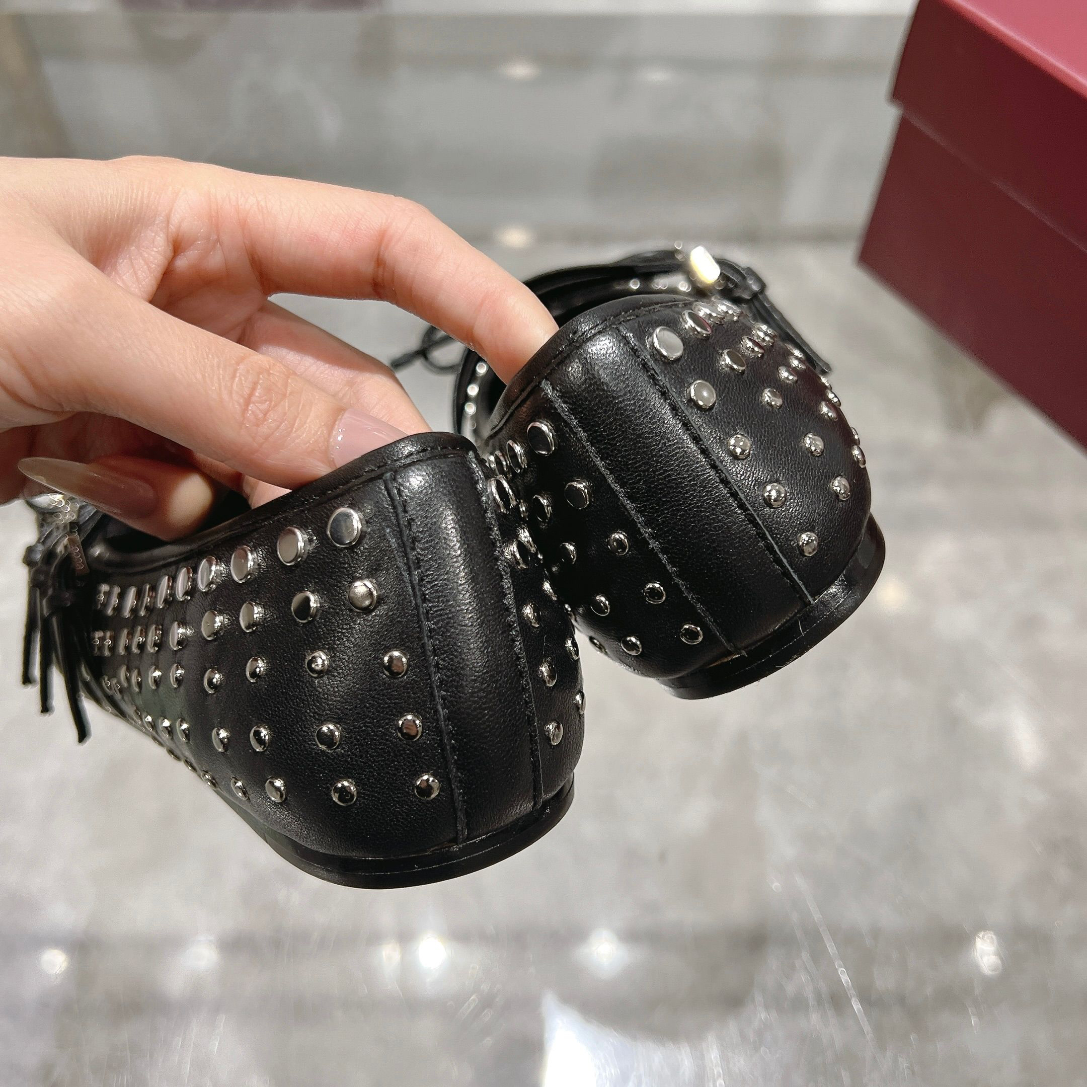 Gucci Studded Ballet Flats
