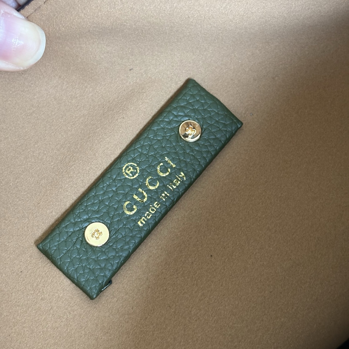 Gucci – Softbit Series Oversized Shoulder Bag (Forest Green)