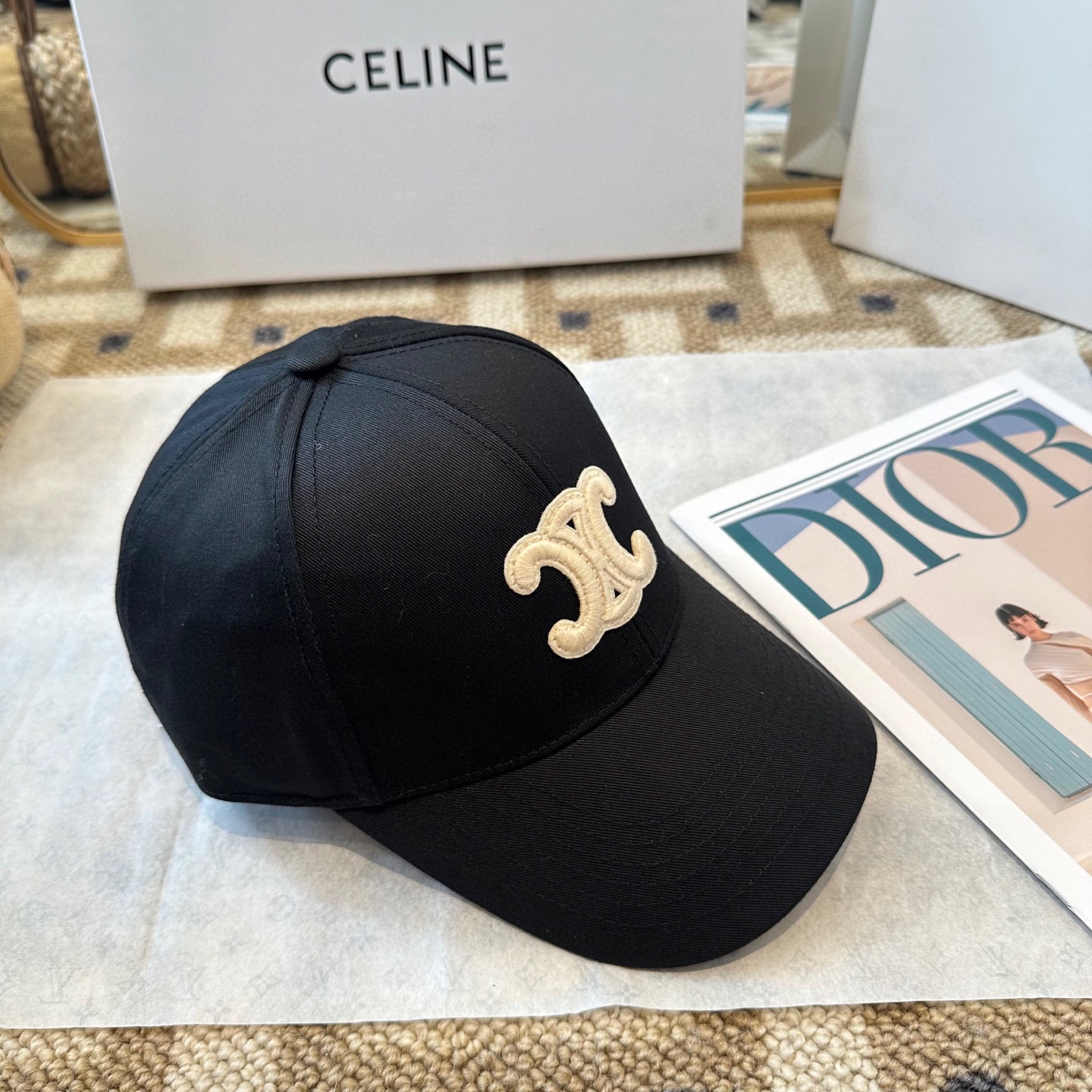 Celine - Triomphe Baseball Cap