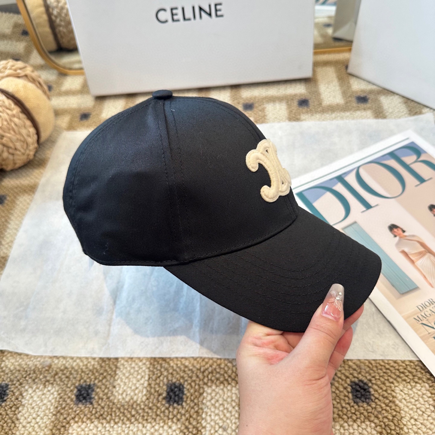 Celine - Triomphe Baseball Cap