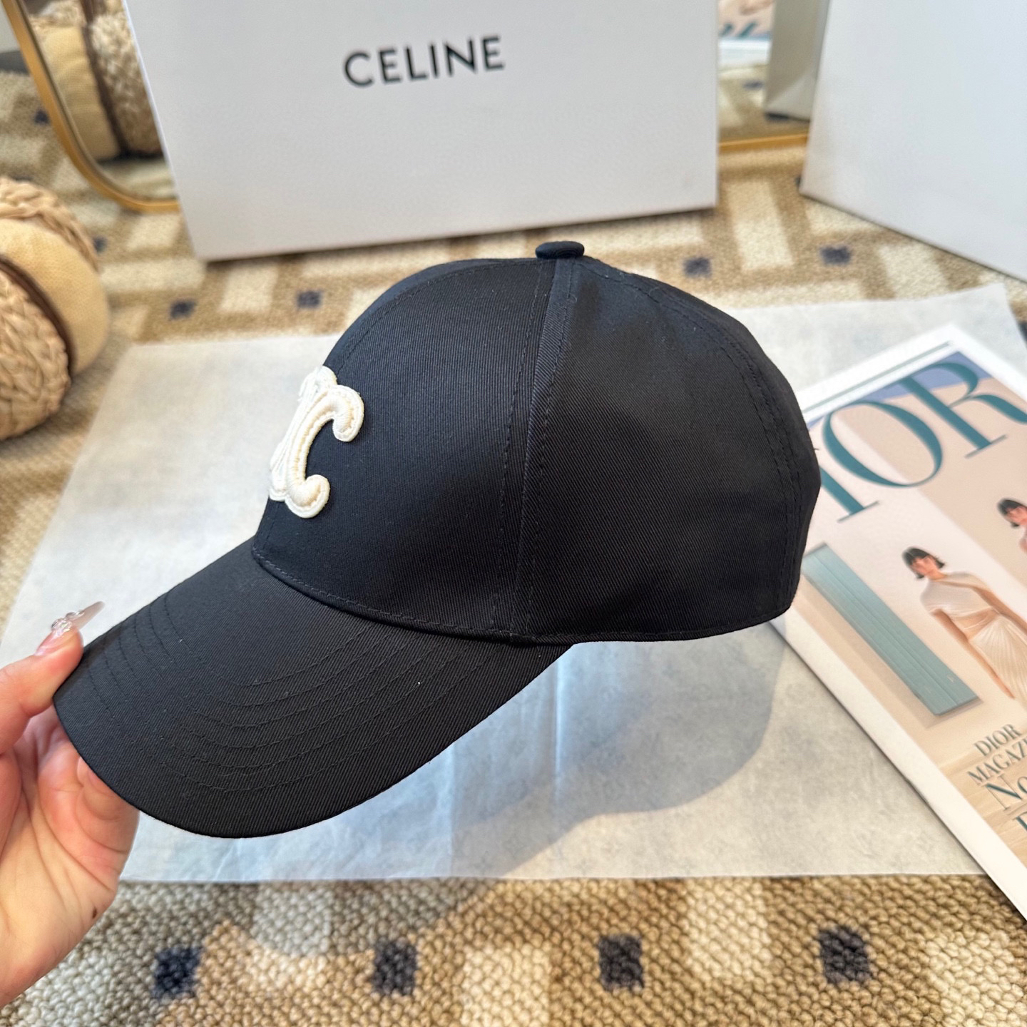 Celine - Triomphe Baseball Cap