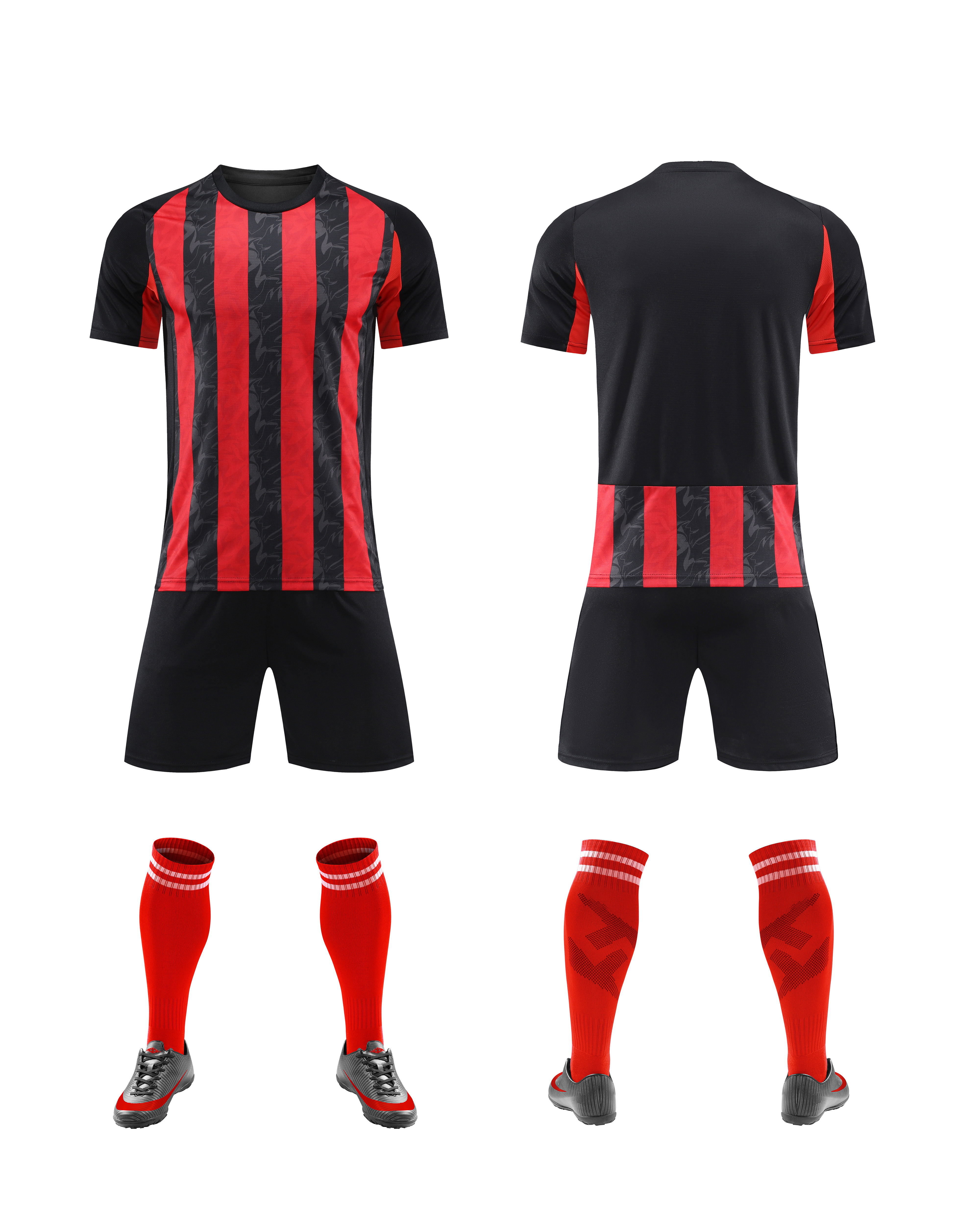 Wholesale Custom Printing Uniforms Sportswear Set Team Training Soccer Jersey High Quality AC Football Jerseys