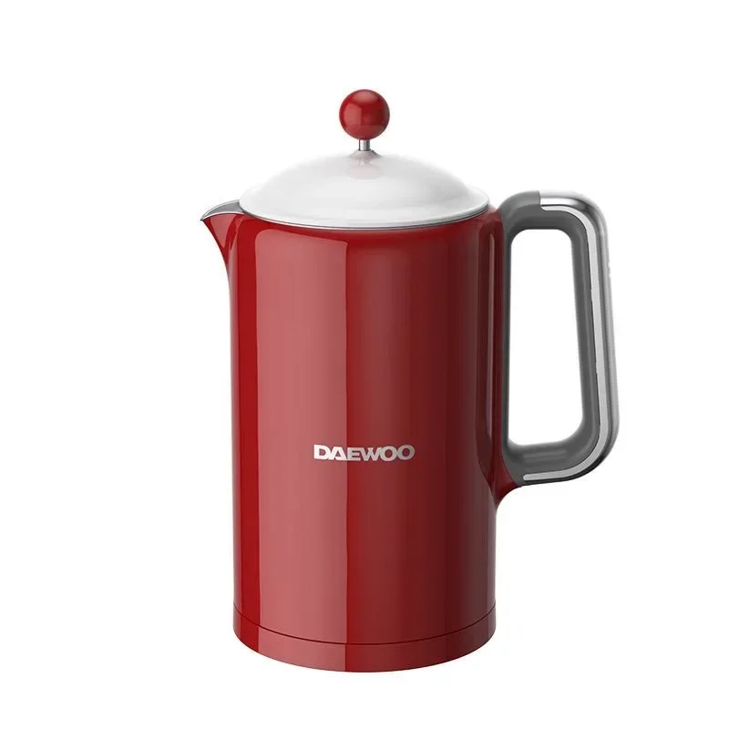 Daewoo Beautiful Electric Kettle Retro Smart Water Boiler For Home Office Hotel Kitchen Tea Coffee 304 Stainless Steel Liner