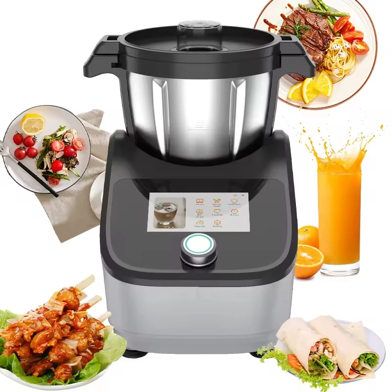 Smart Multifunctional Kitchen Robot - Food Processor for Home, with Precise Temp Control & Versatile Styles