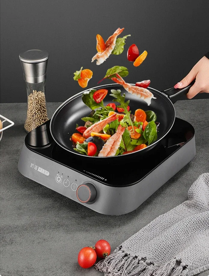 20/25/30cm Mini Frying Pan Sets Non-Stick Pans Steel Frypan Pot Durable Cast Iron Cookware Pancake Egg Fryer Kitchen Accessories