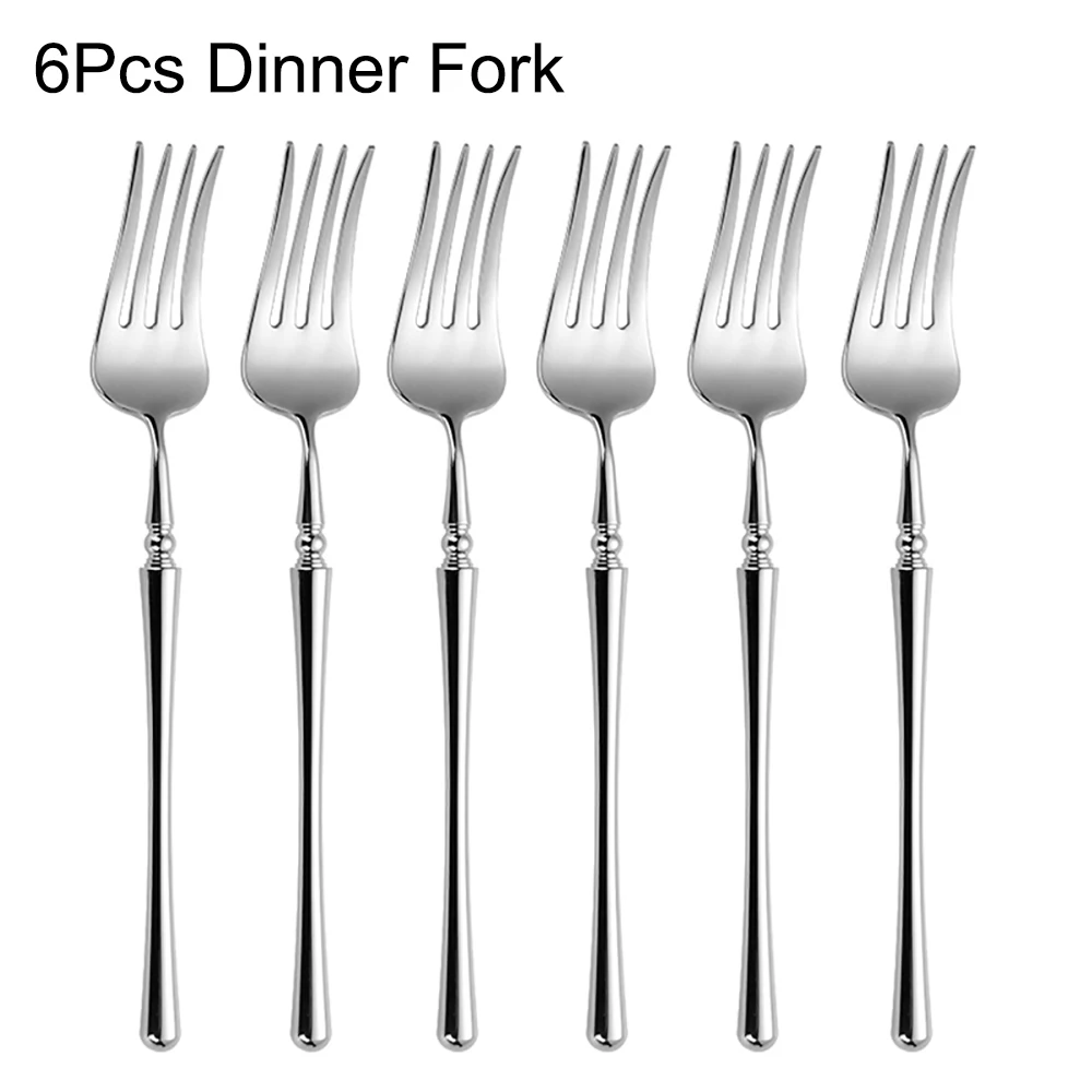 6/16/20/24/30Pcs Sliver Cutlery Set Stainless Steel 304 Tableware Wedding Gift Mirror Dinnerware Hotel Home Dinner Party Flatwar