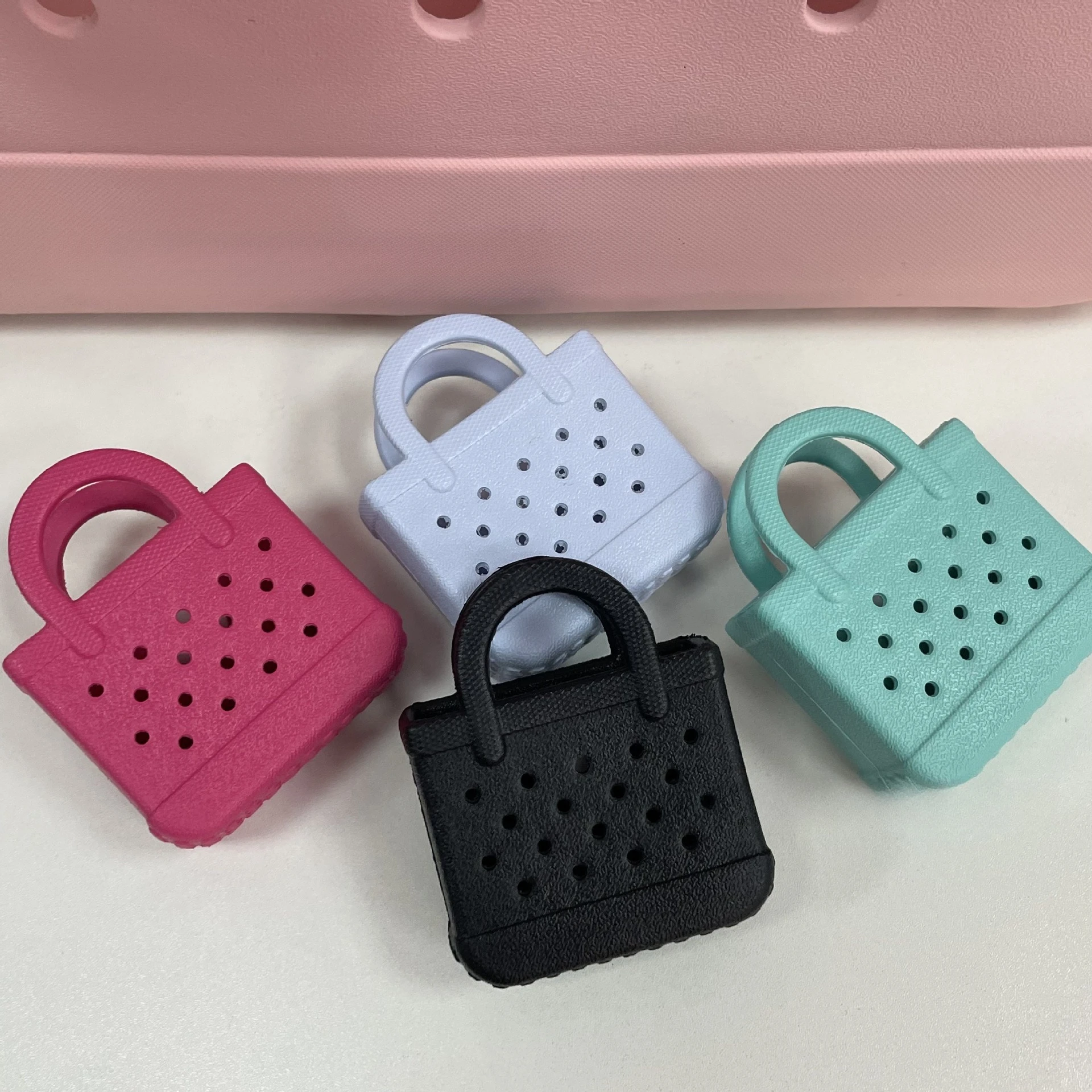 EVA Mini Bogg Bag Beach Bag Accessories EVA Hole Bags Hanging Accessories Headphones Storage Small Bags Accessories Cute Gifts