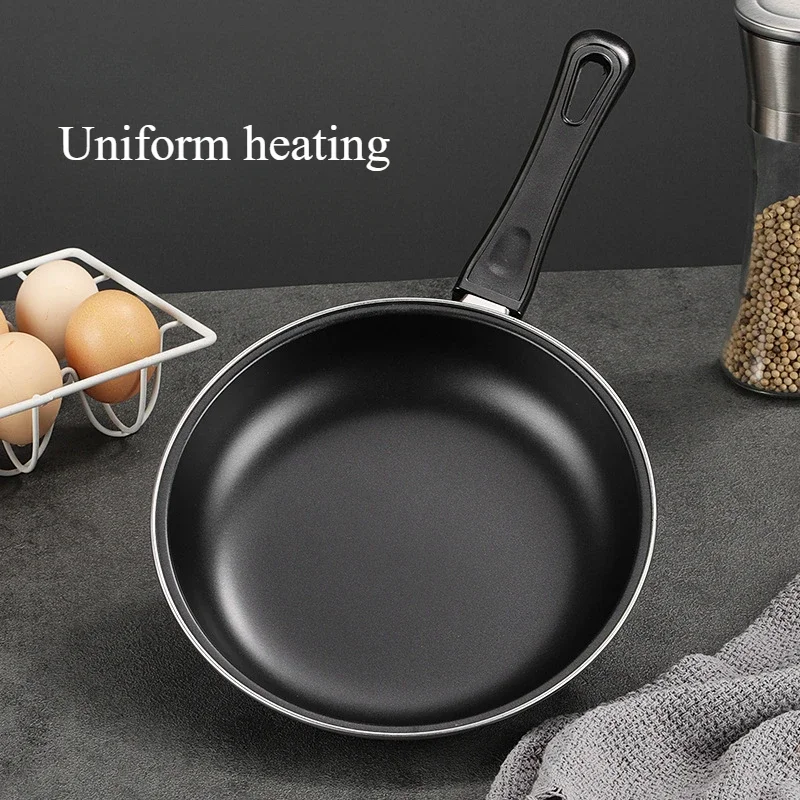20/25/30cm Mini Frying Pan Sets Non-Stick Pans Steel Frypan Pot Durable Cast Iron Cookware Pancake Egg Fryer Kitchen Accessories