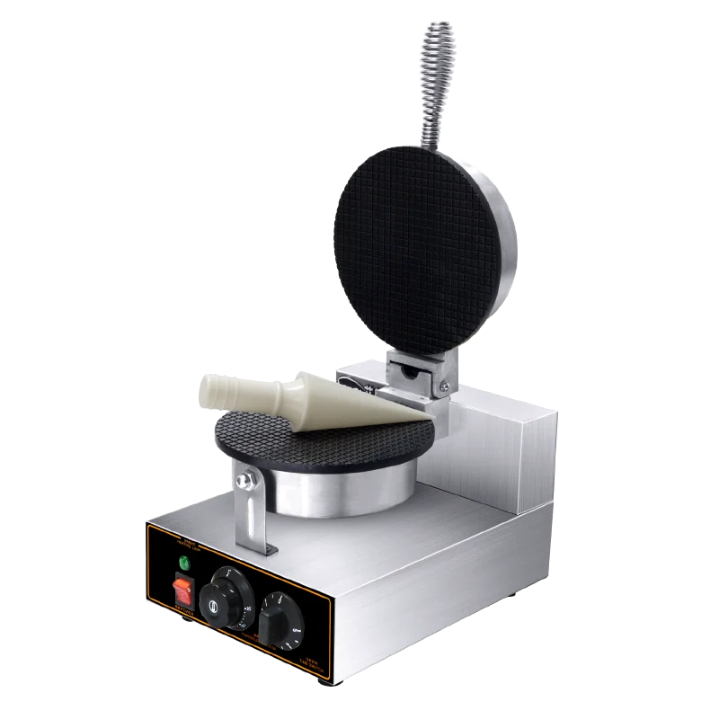 Commercial Double Round Waffle Maker Waffle Cone Bakery Maker Egg Roll Machine Crispy Egg Roll Machine SZ-498