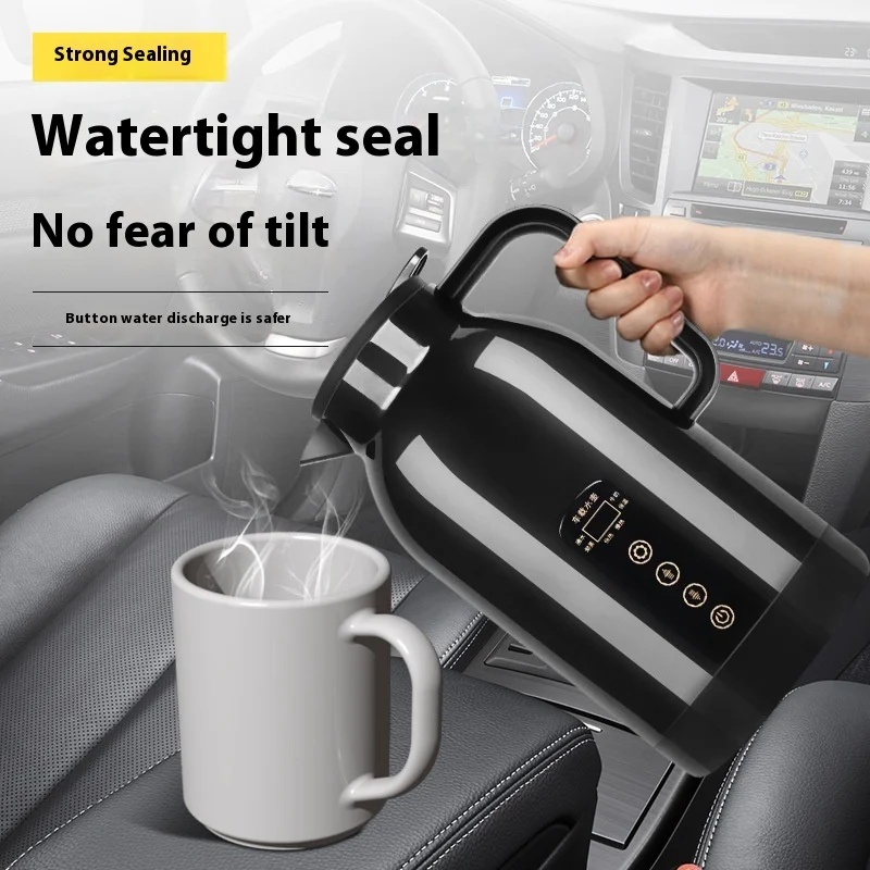 Tumbler Cup thermal Electric Kettle 12V 24V Car Kettle Long-distance Truck Heating Accessories