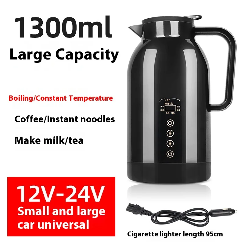 Tumbler Cup thermal Electric Kettle 12V 24V Car Kettle Long-distance Truck Heating Accessories