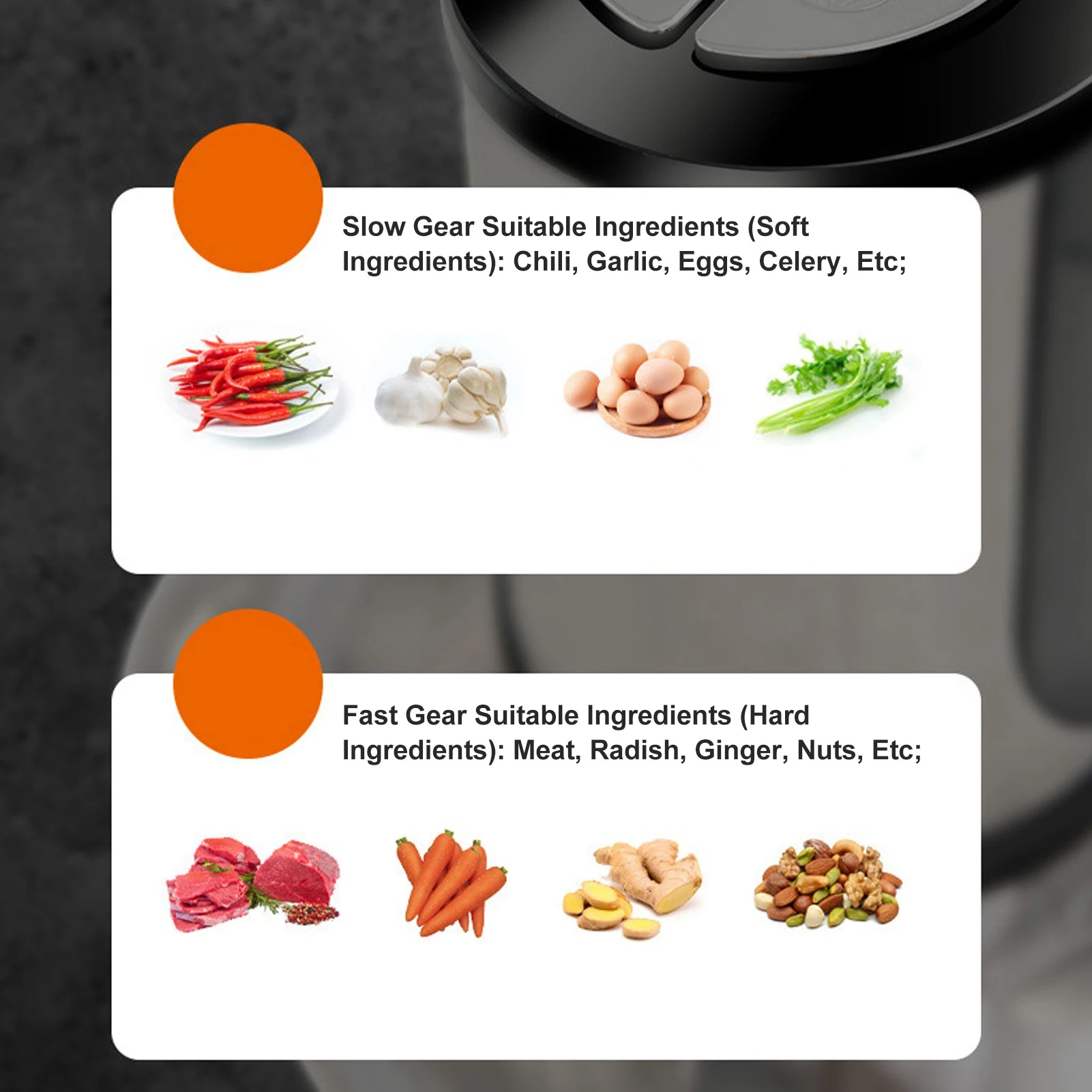 Food Processor Stainless Steel 5L High Capacity with 5 Blades Electric Food Chopper for Meat Vegetable