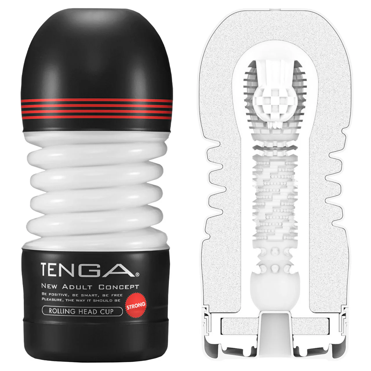 Tenga Rolling Head Cup Black