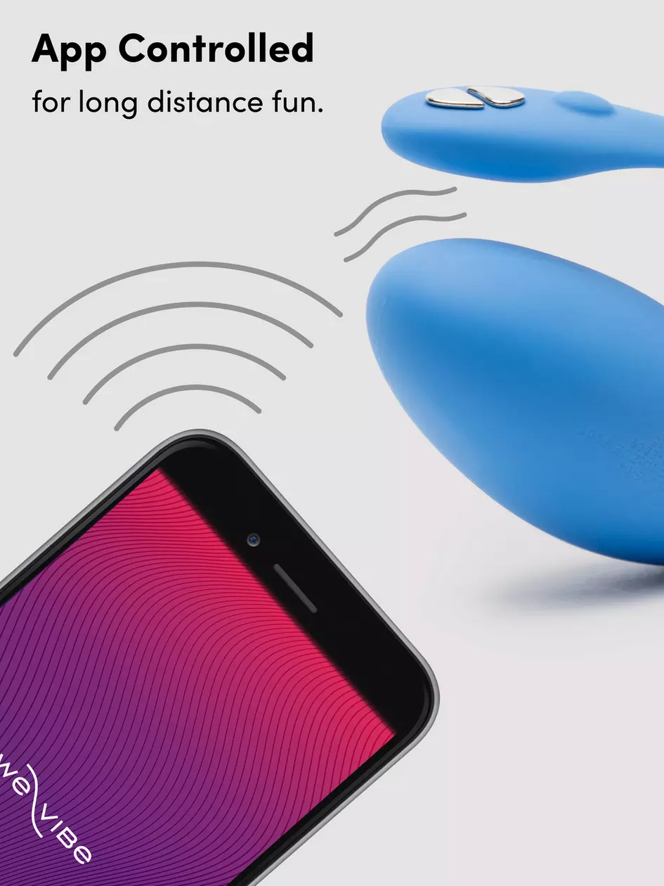 We Vibe JIVE App Controlled Rechargeable Vibrating G-spot Love Egg - Enhance Your Pleasure